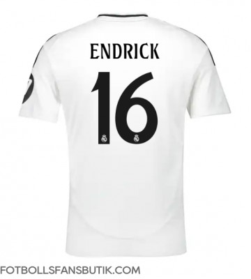 Real Madrid Endrick #16 Replika Hemmatröja 2024-25 Kortärmad